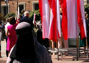 Celebration Of The Polish Army In Krakow