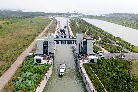 CHINA-ANHUI-MEGA WATER DIVERSION PROJECT-SHIPPING ROUTE (CN)