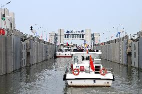 CHINA-ANHUI-MEGA WATER DIVERSION PROJECT-SHIPPING ROUTE (CN)