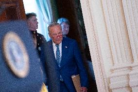 President Joe Biden makes remarks on the anniversary of the Inflation Reduction Act