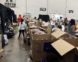 U.S.-HAWAII-MAUI ISLAND-WILDFIRES-EVACUEES-SHELTER