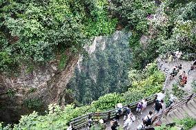 World Natural Heritage Zhangjiajie Scenic Area