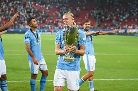 Manchester City Secure UEFA Super Cup