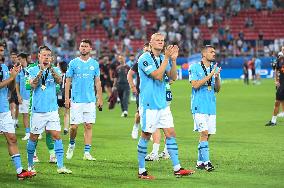 Manchester City Secure UEFA Super Cup