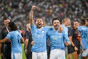 Manchester City Secure UEFA Super Cup