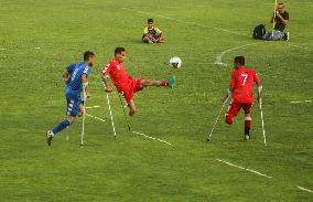 Palestinians Amputee Soccer Players In Gaza Strip