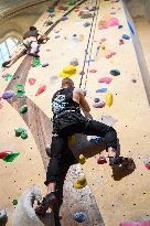 19th Century Church Transformed Into A Climbing Wall - Paris