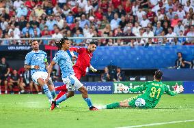 Manchester City FC v Sevilla FC - UEFA Super Cup 2023