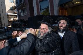 Rachmastrivka Rebbe Funeral