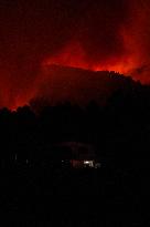 Wildfires Rage in Tenerife - Canary Islands