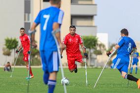 (SP)MIDEAST-GAZA CITY-SOCCER-AMPUTEES