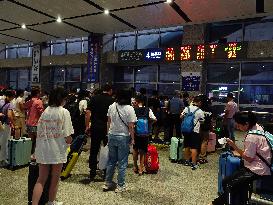 China Railway Summer Transport Return Peak