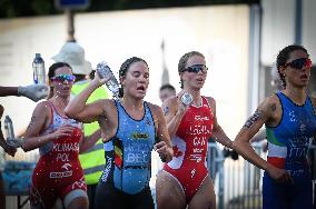 Paris 2024 Women’s Triathlon Test Event