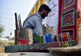 PAKISTAN-PESHAWAR-TRUCK ART