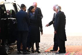 Meeting Between Pope Francis And Andry Rajoelina
