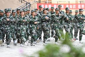 Students Military Training in Guiyang