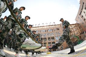 Students Military Training in Guiyang