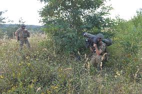 UKRAINE-SOLDIERS-TRAINING