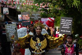 Environmental Issue Carnival To Celebrate Indonesia Independence Day