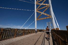 Bridge Over The Trancao River, Lisbon