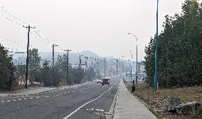 Yellowknife Evacuated Due To Wildfires - Canada