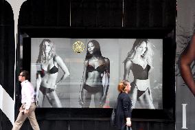 Victoria's Secret Store New Ad Campaign - NYC