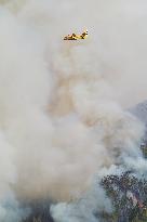 Out Of Control Wildfires Rage In Tenerife - Canary Islands