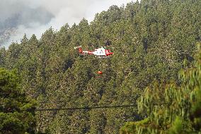 Out Of Control Wildfires Rage In Tenerife - Canary Islands