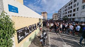 Protest Against Drug Traffickers - Ajaccio