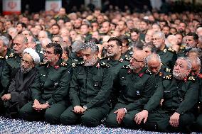 Khamenei Meets With Islamic Revolution Guards - Tehran