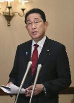 Japan PM Kishida in Washington