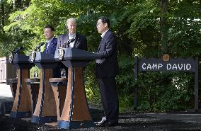 Trilateral summit at Camp David