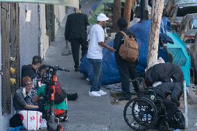 U.S.-CALIFORNIA-HOMELESS PEOPLE