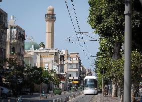 ISRAEL-TEL AVIV-LIGHT RAIL LINE