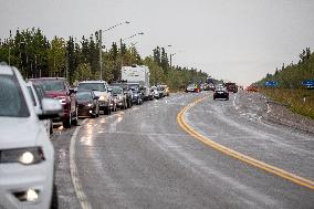 Evacuation Due to Wildfire - Yellowknife