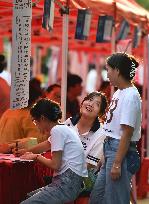 Night Market Job Fair in Fuyang