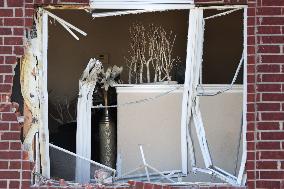 Houston Police Destroy House With Suspect Inside (Aftermath)