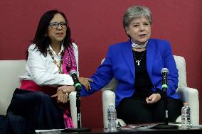 Alicia Barcena Ibarra, Secretary Of Foreign Relations Of Mexico