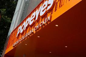 Reopen Of Popeyes Chain Store In Shanghai