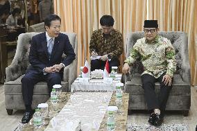 Japan Komeito party chief in Indonesia