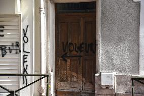 Antisemitic Tags In A Kosher Restaurant In Levallois-Perret