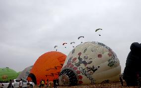 ISRAEL-MOUNT GILBOA-HOT AIR BALLOON FESTIVAL