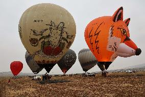 ISRAEL-MOUNT GILBOA-HOT AIR BALLOON FESTIVAL