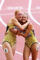 (SP)HUNGARY-BUDAPEST-ATHLETICS-WORLD CHAMPIONSHIPS-MIXED 4X400M RELAY-HEATS