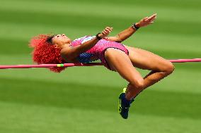 (SP)HUNGARY-BUDAPEST-ATHLETICS-WORLD CHAMPIONSHIPS-WOMEN'S HEPTATHLON-HIGH JUMP