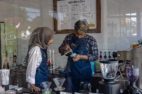 Sakiyo, A New Coffee Shop Now Open At The Kebumen City, Central Java, Indonesia