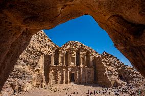 Ad Deir, The Monastery In Petra, Jordan