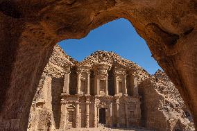 Ad Deir, The Monastery In Petra, Jordan