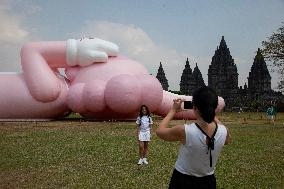 KAWS Holiday Art Exhibition In Prambanan Temple