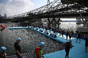 (SP)SINGAPORE-TRIATHLON-PTO ASIAN OPEN